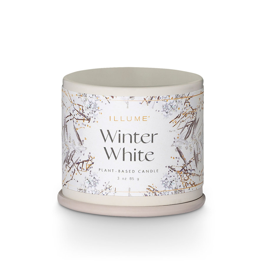 Noble Holiday Winter White Candle
